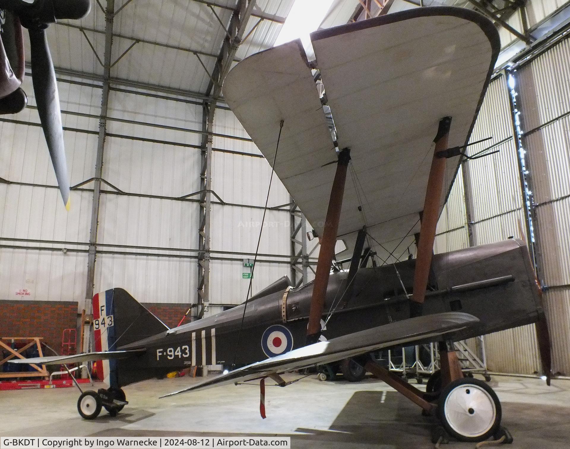 G-BKDT, Royal Aircraft Factory SE-5A Replica C/N 278, Royal Aircraft Factory S.E.5A replica at the Yorkshire Air Museum, Elvington
