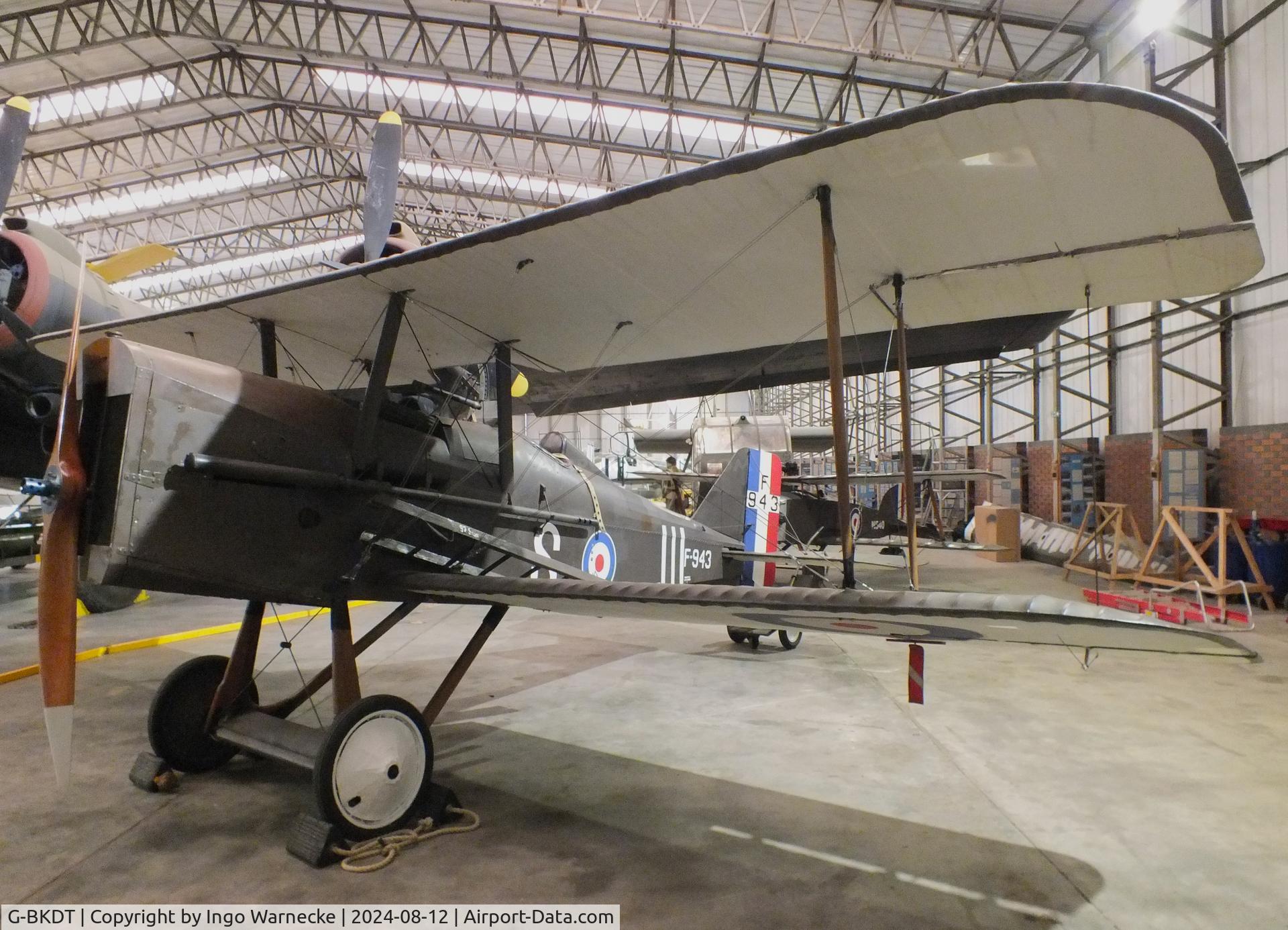G-BKDT, Royal Aircraft Factory SE-5A Replica C/N 278, Royal Aircraft Factory S.E.5A replica at the Yorkshire Air Museum, Elvington