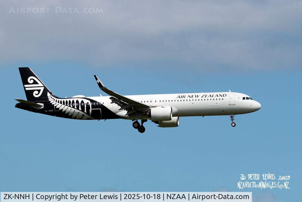 ZK-NNH, 2025 Airbus A321-271NX C/N 12513, Air New Zealand Ltd.