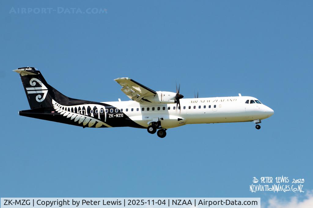 ZK-MZG, 2024 ATR-GIE ATR72-212A C/N 1709, Air New Zealand Ltd.