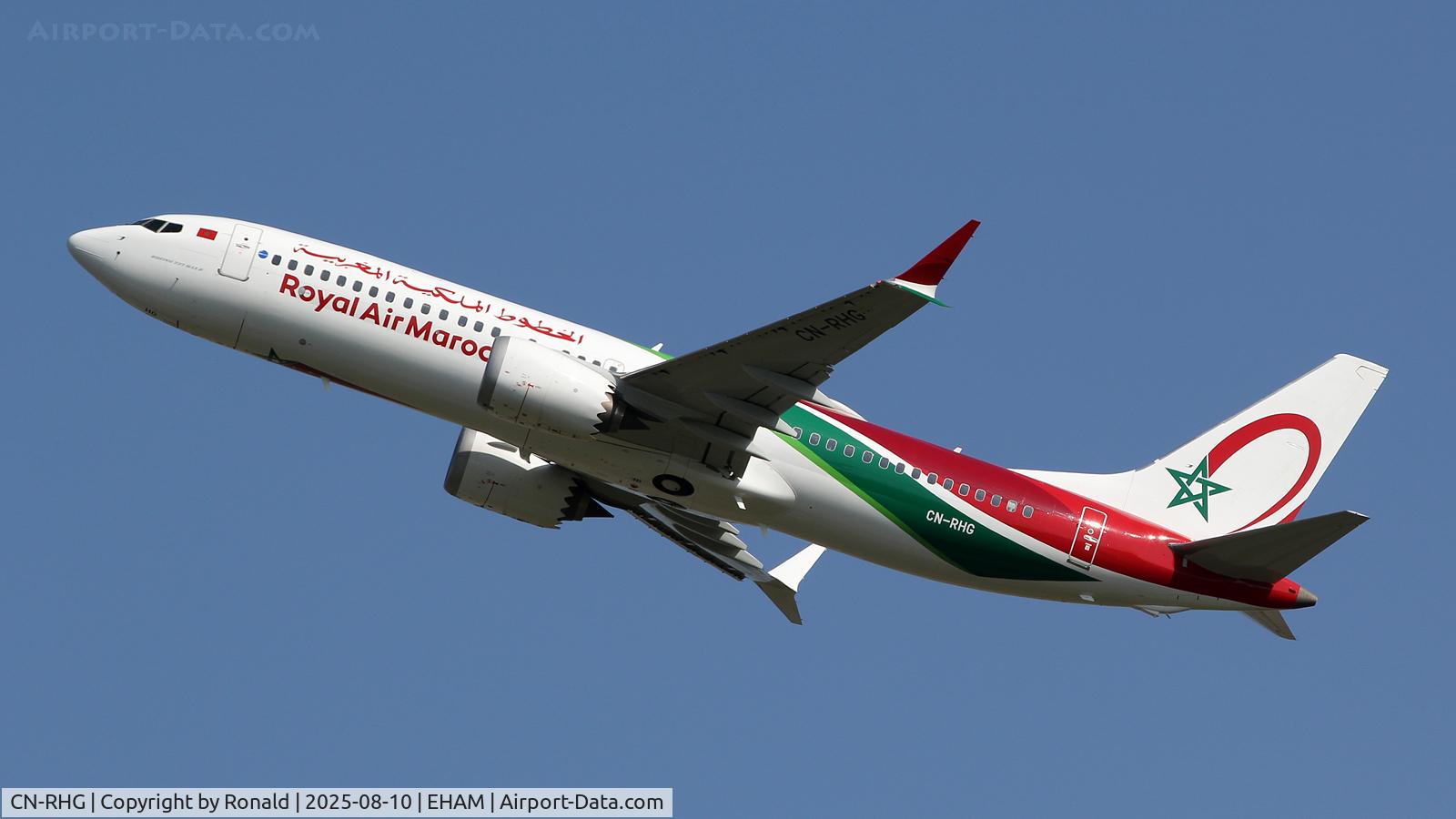 CN-RHG, 2025 Boeing 737 MAX 8 C/N 42828 / 6408, at spl
