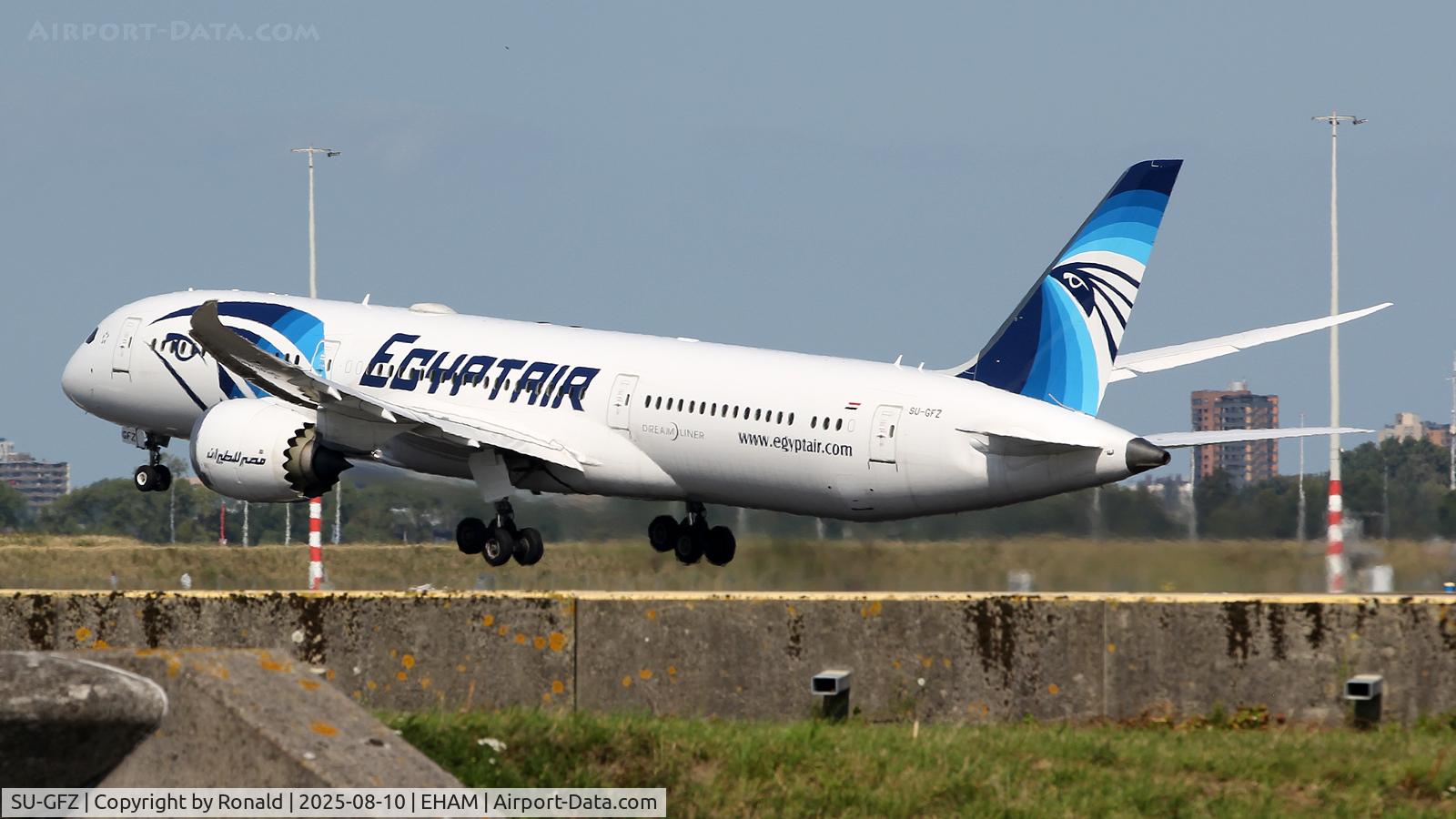 SU-GFZ, 2024 Boeing 787-9 Dreamliner Dreamliner C/N 65107, at spl