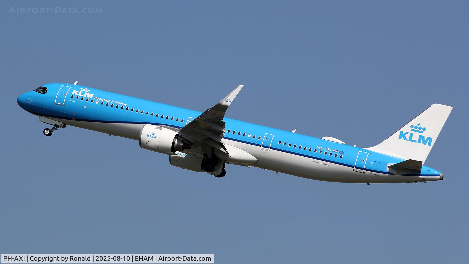 PH-AXI, 2025 Airbus A321-252NX C/N 12600, at spl