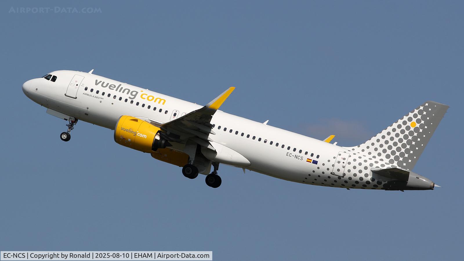 EC-NCS, 2019 Airbus A320-271N C/N 8818, at spl