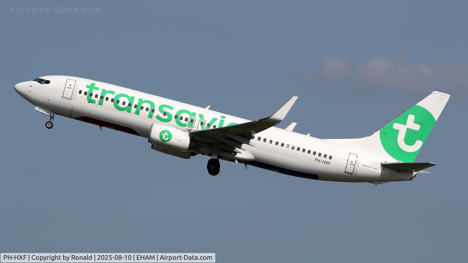 PH-HXF, 2017 Boeing 737-8K2 C/N 62153, at spl