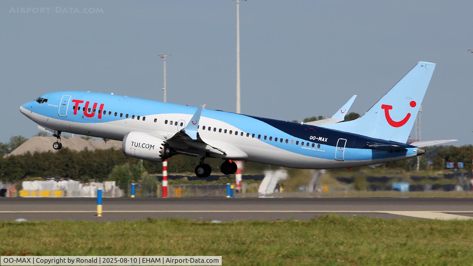 OO-MAX, 2017 Boeing 737-8 MAX C/N 44588, at spl