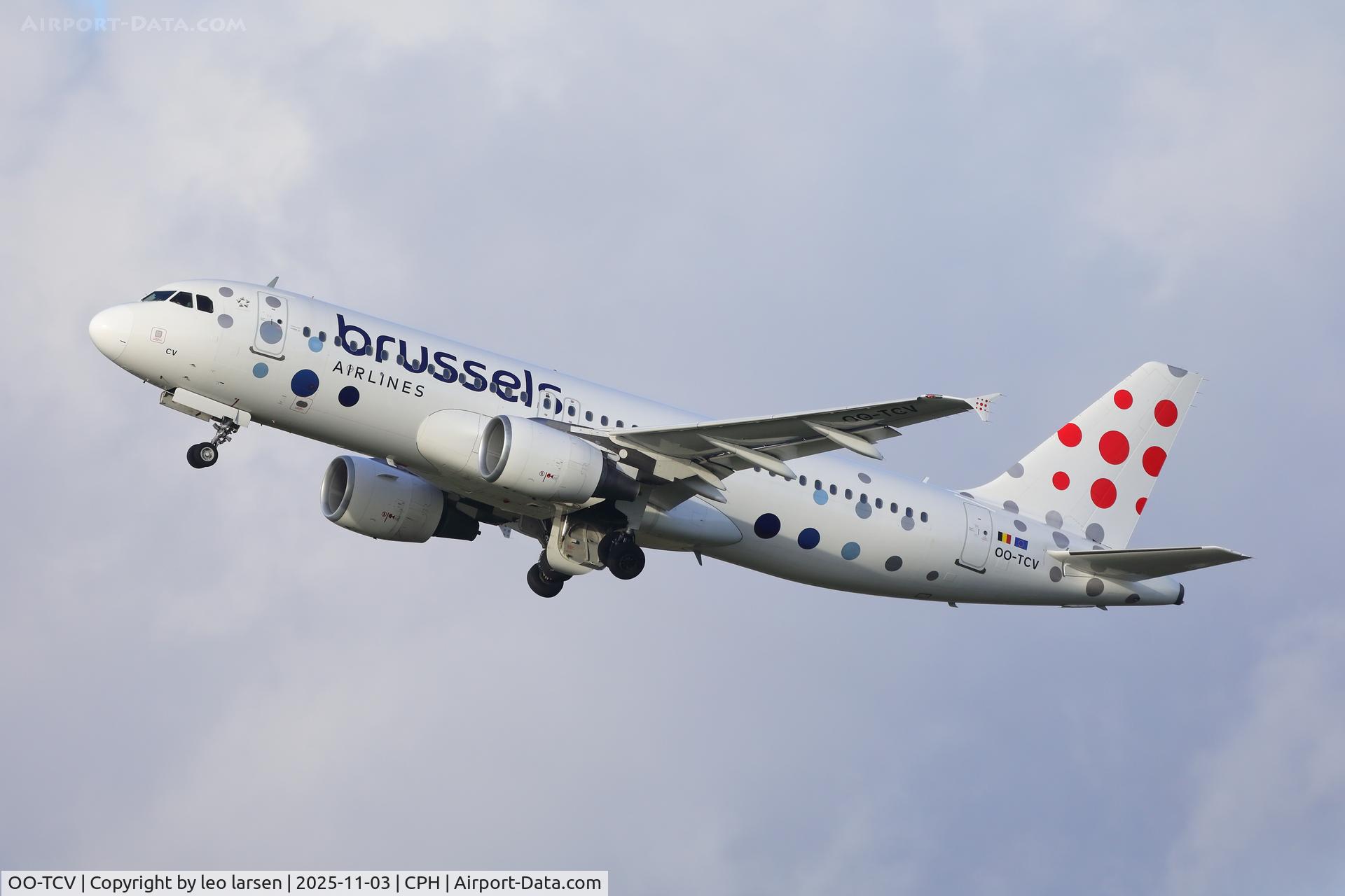 OO-TCV, 2003 Airbus A320-214 C/N 1968, Copenhagen 2.11.2025