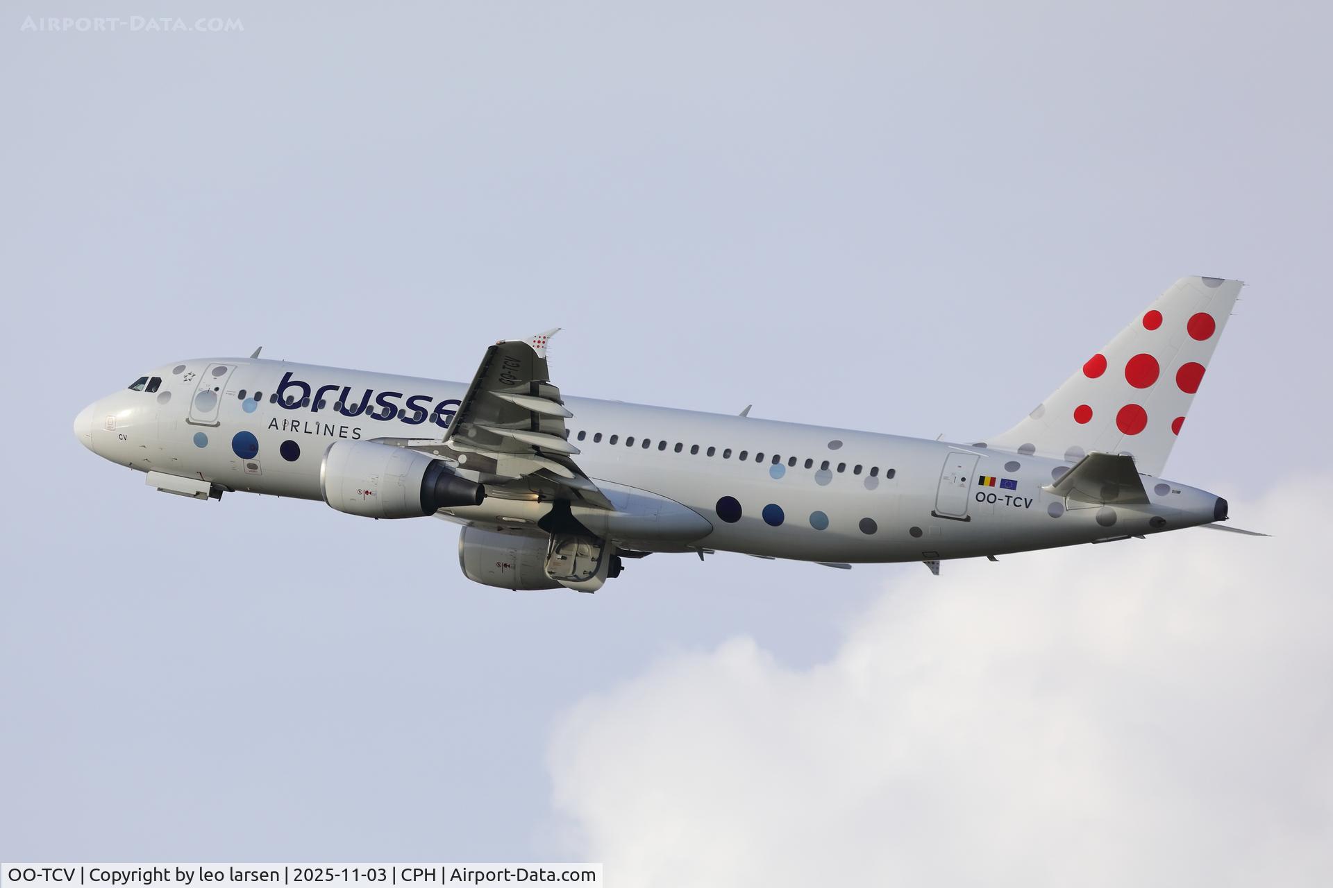 OO-TCV, 2003 Airbus A320-214 C/N 1968, Copenhagen 3.11.2025