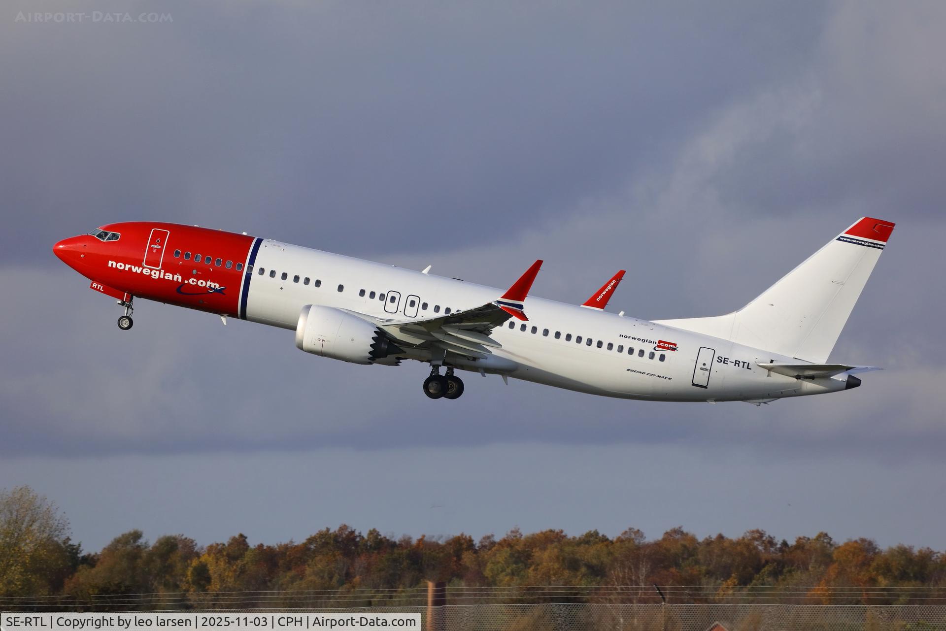 SE-RTL, 2023 Boeing 737-8 MAX C/N 62904, Copenhagen 3.11.2025