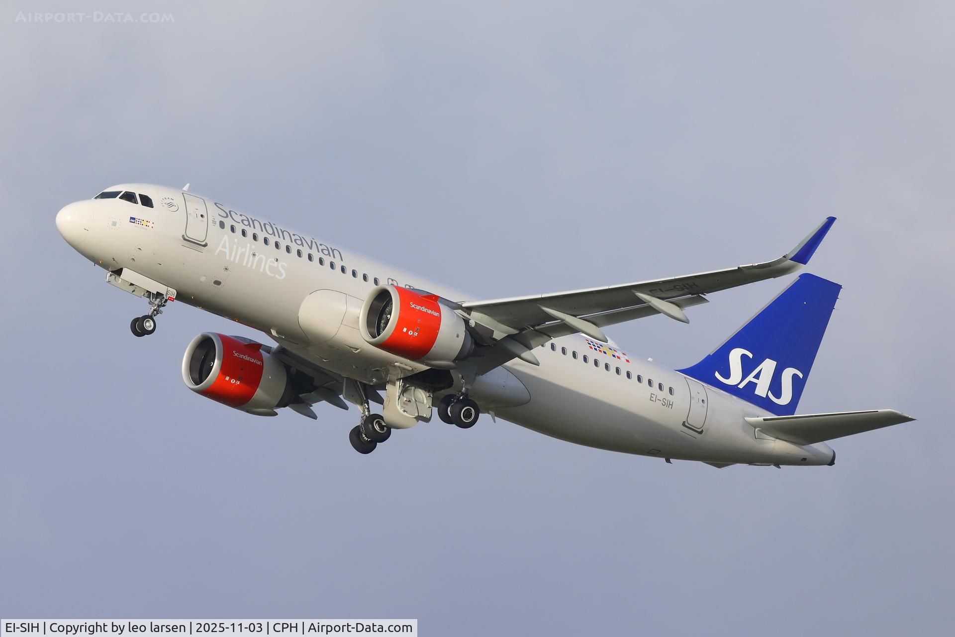 EI-SIH, 2018 Airbus A320-251N C/N 8551, Copenhagen 3.11.2025