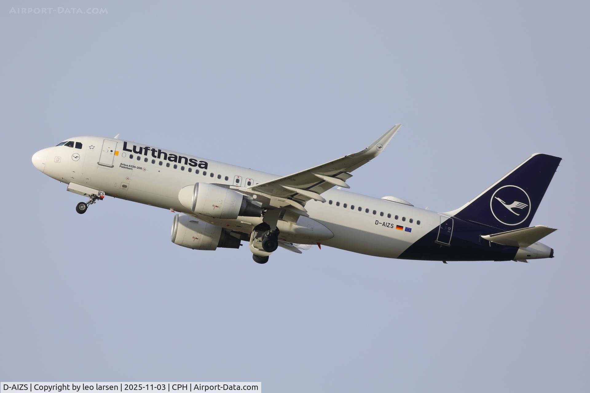 D-AIZS, 2013 Airbus A320-214 C/N 5557, Copenhagen 3.11.2025 