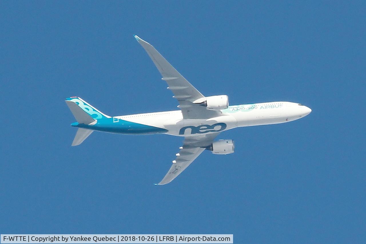 F-WTTE, 2017 Airbus A330-941N C/N 1812, Flight to Toulouse airport, Brest-Bretagne airport (LFRB-BES)