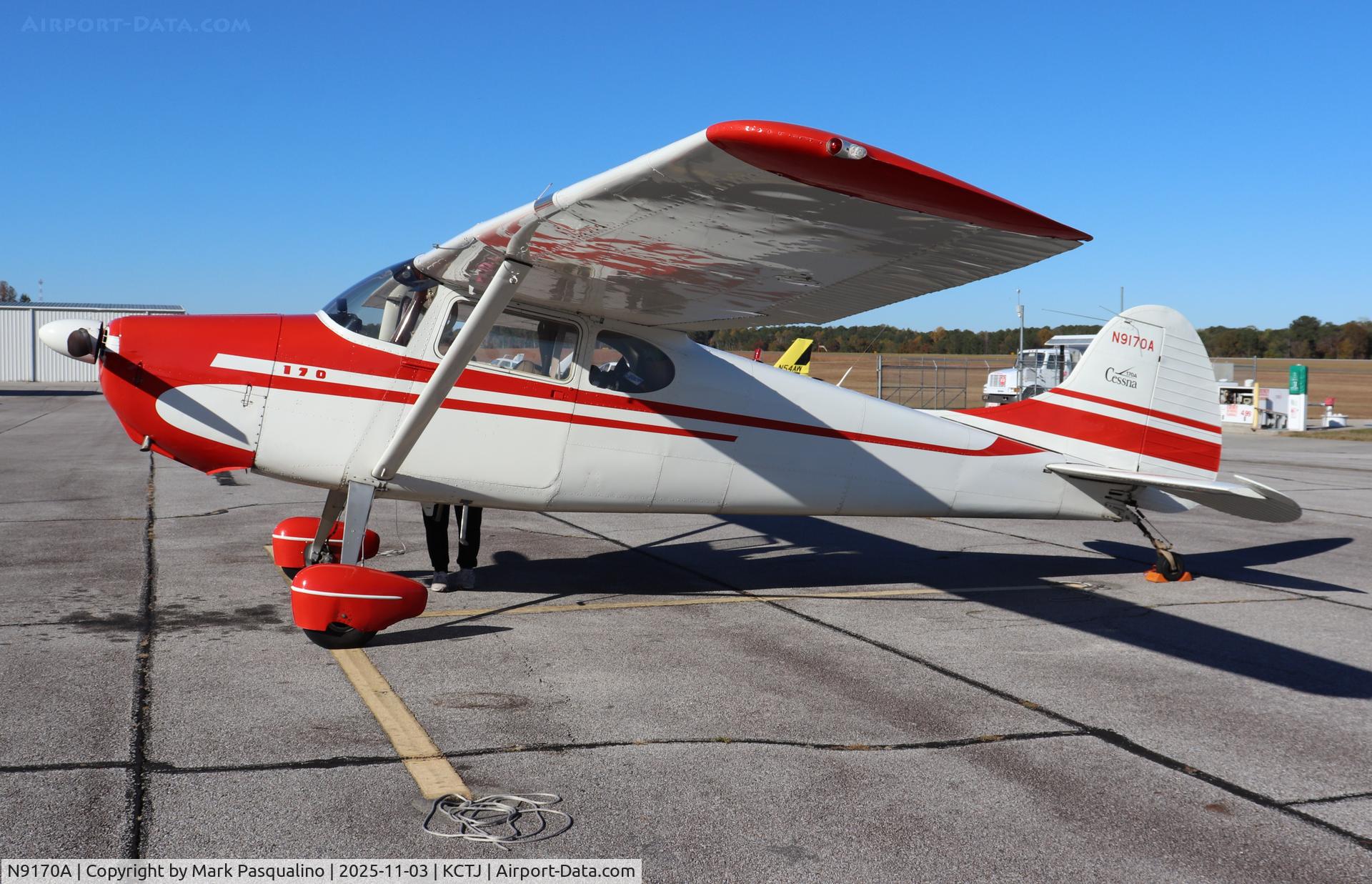 N9170A, 1950 Cessna 170A C/N 19361, Cessna 170A