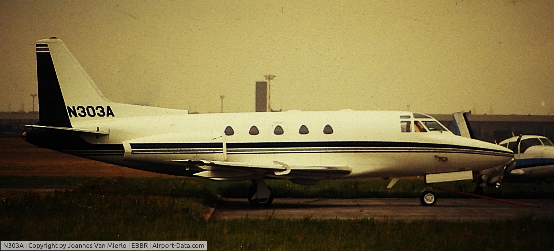 N303A, 1980 Rockwell International NA-265-65 Sabreliner 65 C/N 465-32, ex-slide
