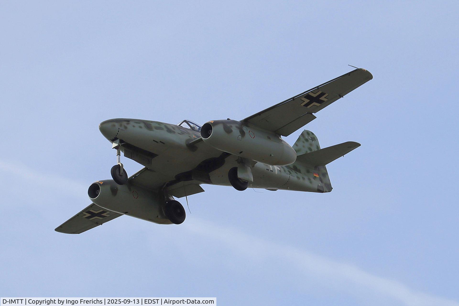 D-IMTT, 2005 Messerschmitt Me-262A-1C Schwalbe Replica C/N 501244, Messerschmitt Me 262 D-IMTT at OTT 2025