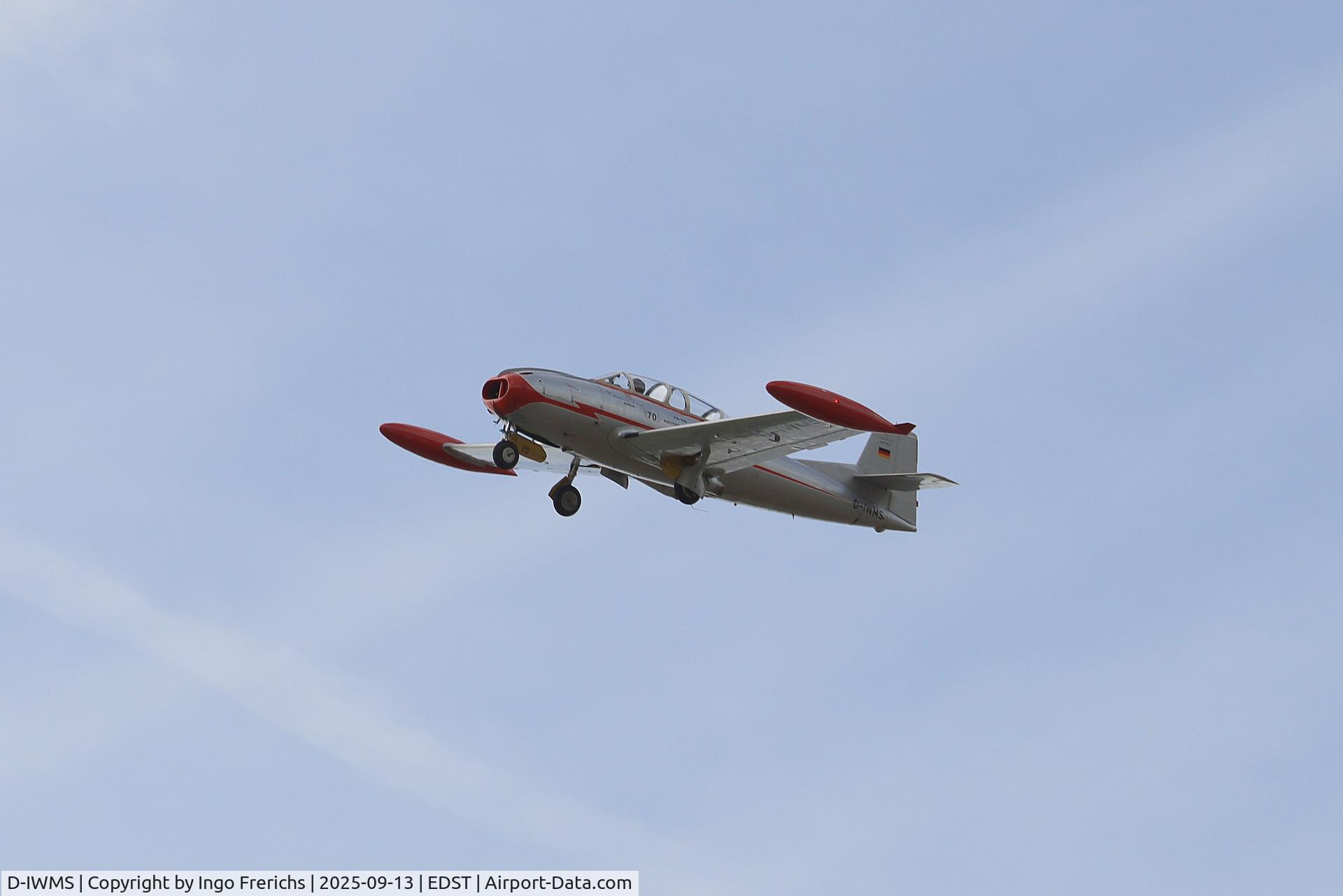 D-IWMS, Hispano HA-200D Saeta C/N 20/73, HA-200 D-IWMS at OTT 2025