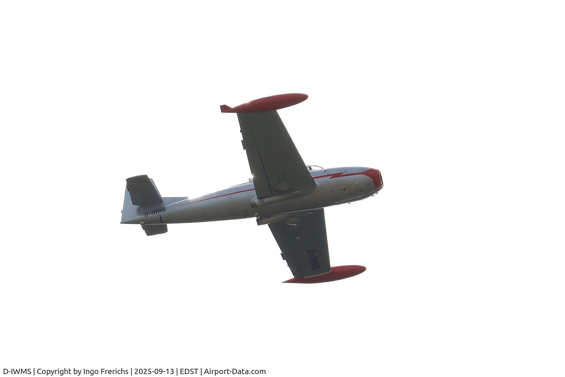 D-IWMS, Hispano HA-200D Saeta C/N 20/73, HA 200 D D-IWMS at OTT 2025