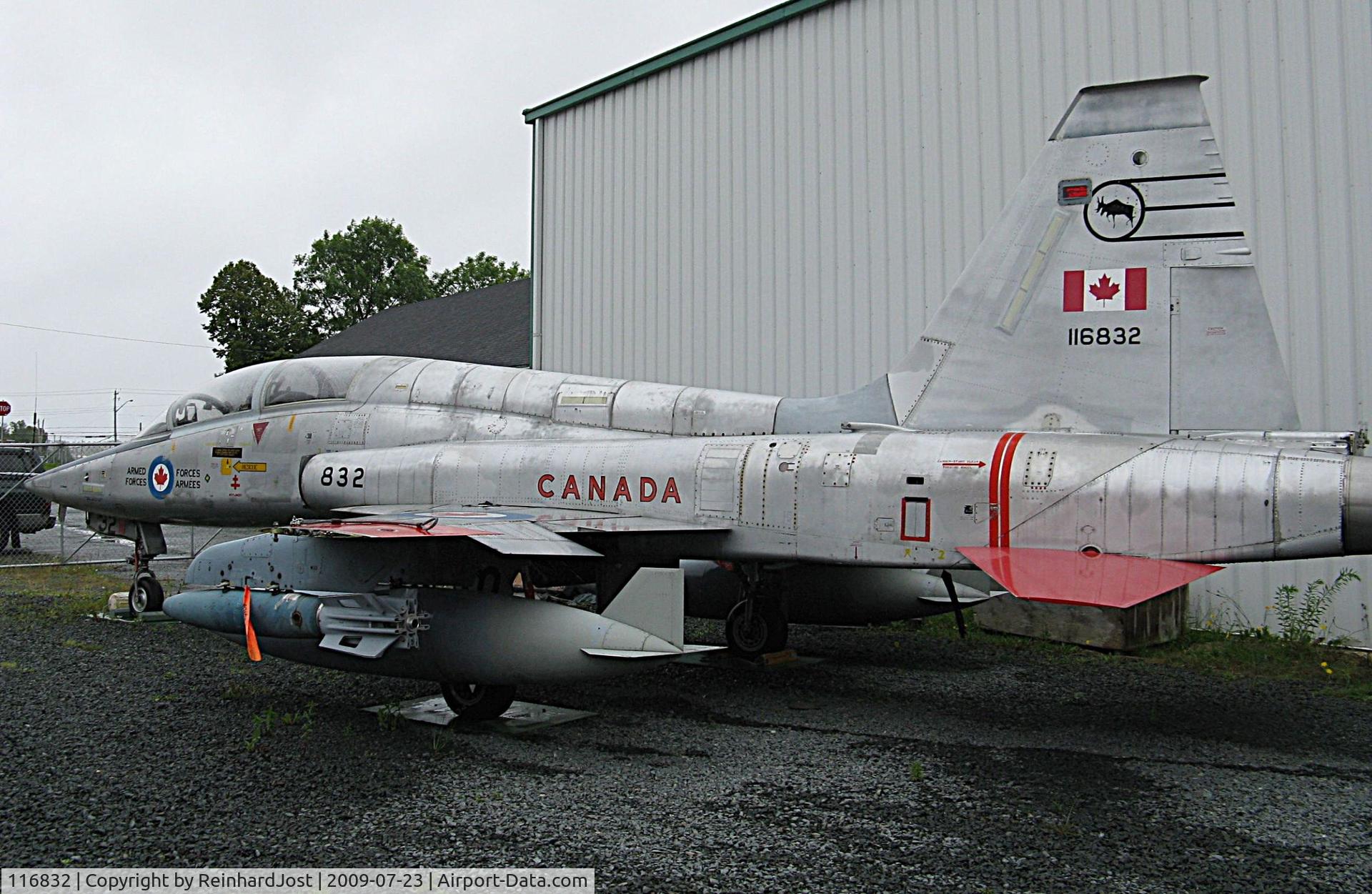 116832, Canadair CF-116D C/N 2032, CF-116D Freedom Fighter in the backyard of the Shearwater Aviation Museum, Nova Scotia, Canada