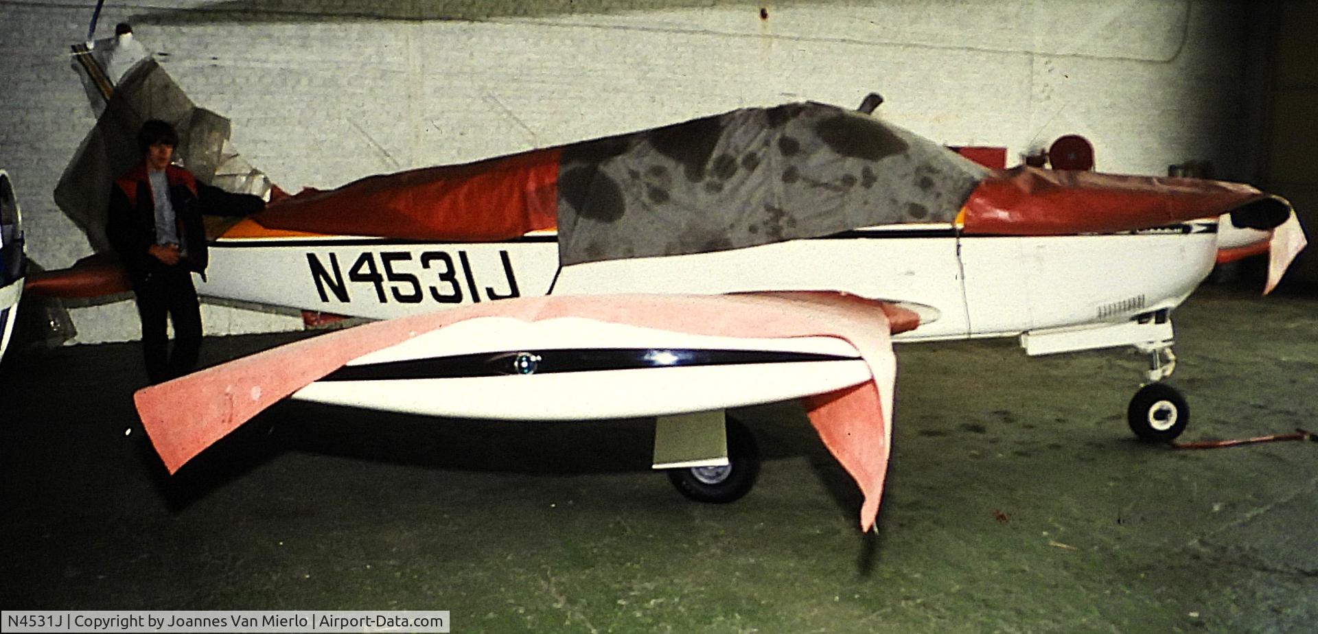 N4531J, 1968 Piper PA-28R-180 Cherokee Arrow C/N 28R-30389, ex-slide