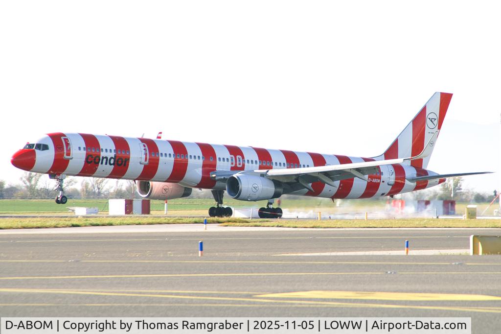 D-ABOM, 2000 Boeing 757-330 C/N 29022, Condor Boeing 757-300 farewell flight