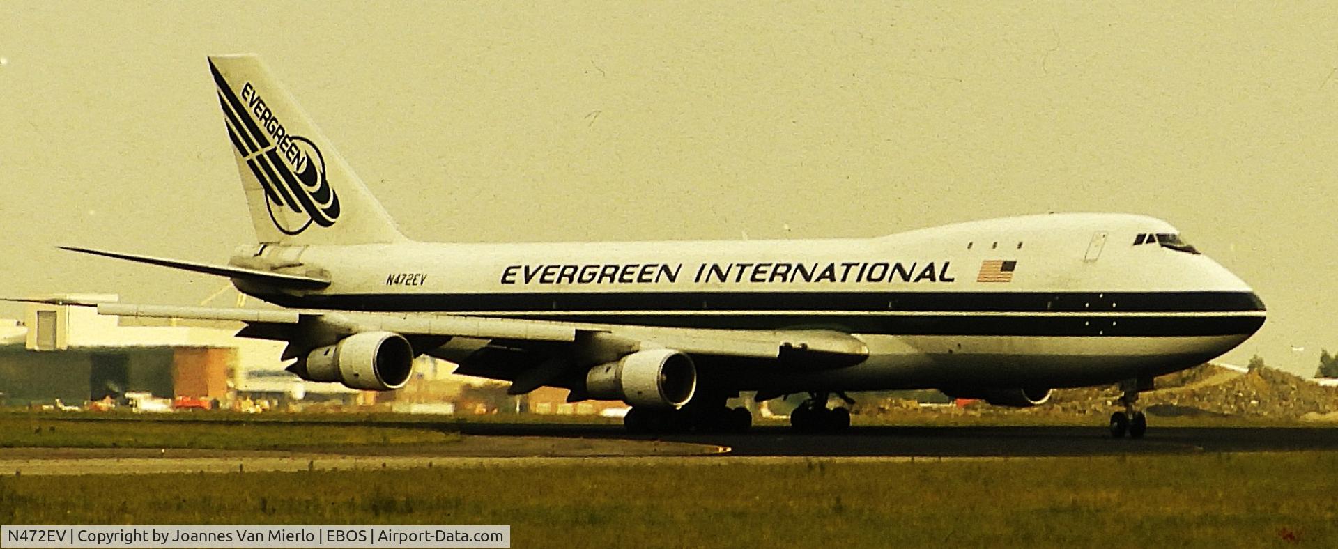 N472EV, 1971 Boeing 747-131 C/N 20320, ex-slide