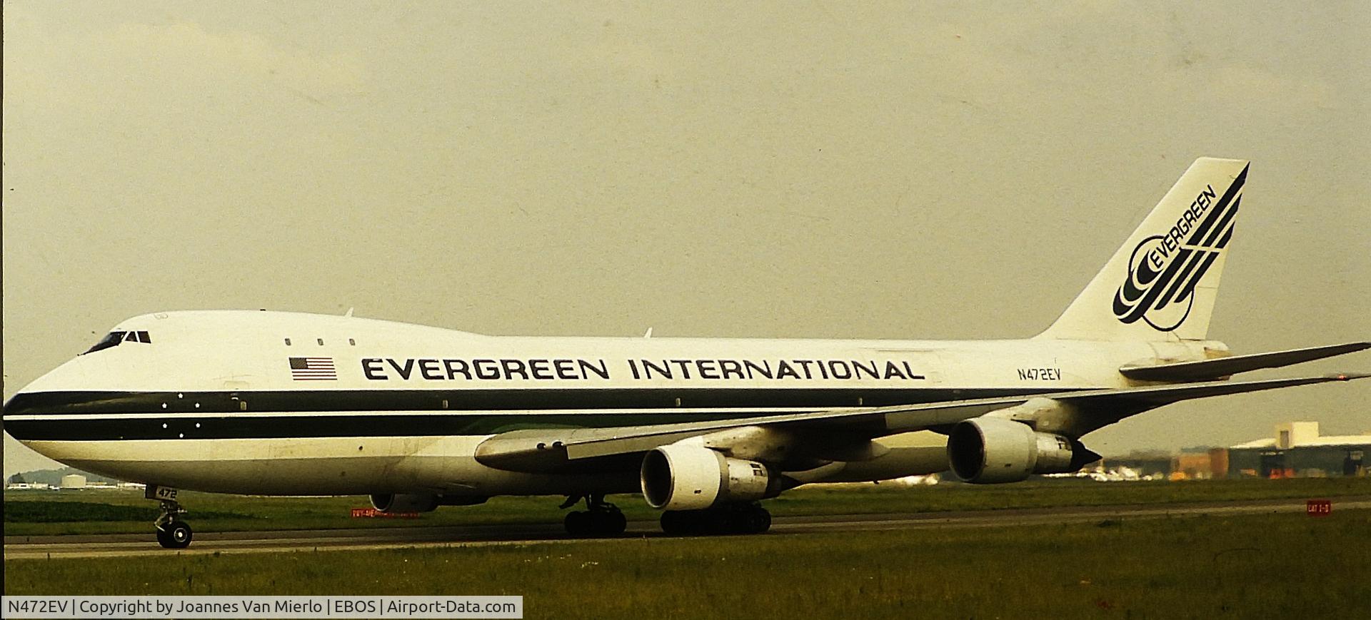 N472EV, 1971 Boeing 747-131 C/N 20320, ex-slide
