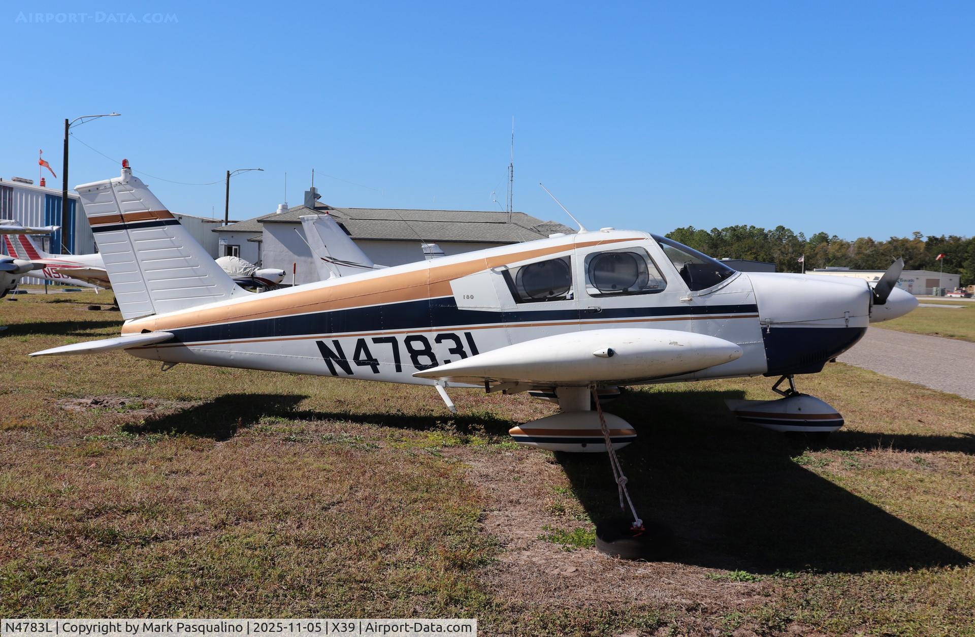 N4783L, 1967 Piper PA-28-180 C/N 28-4118, Piper PA-28-180