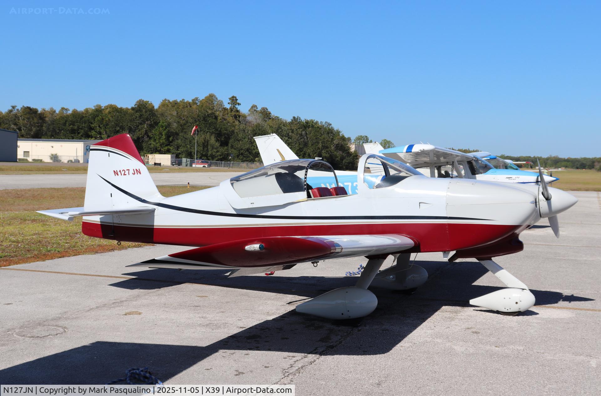 N127JN, 2007 Vans RV-6A C/N 24735, Vans RV-6A