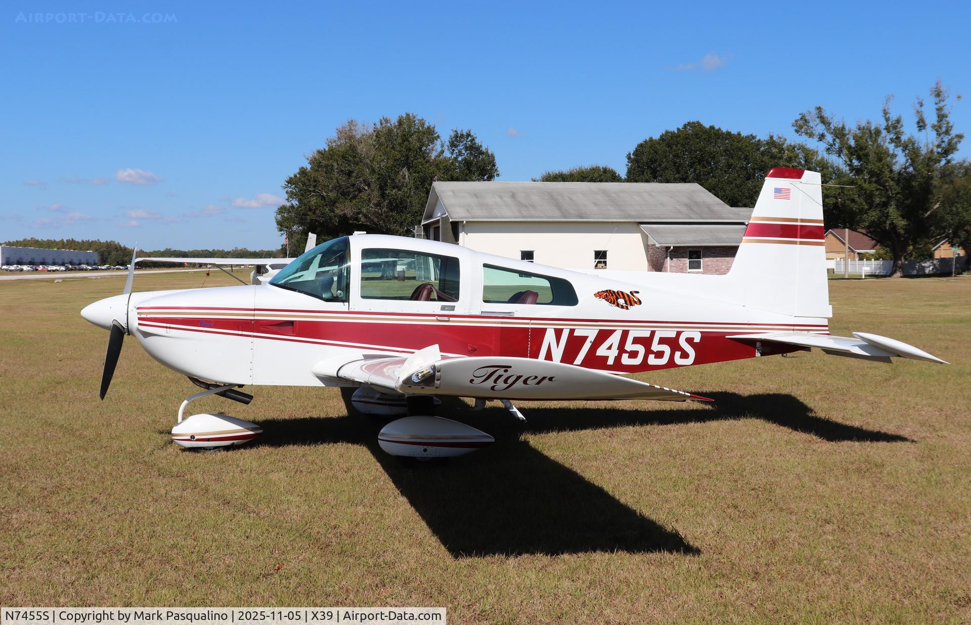 N7455S, 1991 American General AG-5B Tiger C/N 10043, American General AG-5B