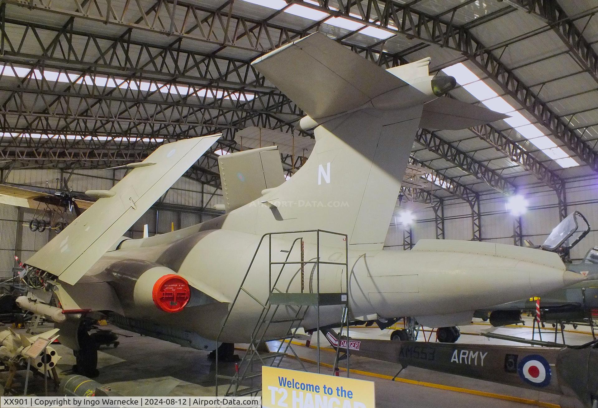 XX901, 1977 Hawker Siddeley Buccaneer S.2B C/N B3-06-75, Blackburn (Hawker Siddeley) Buccaneer S2B at the Yorkshire Air Museum, Elvington
