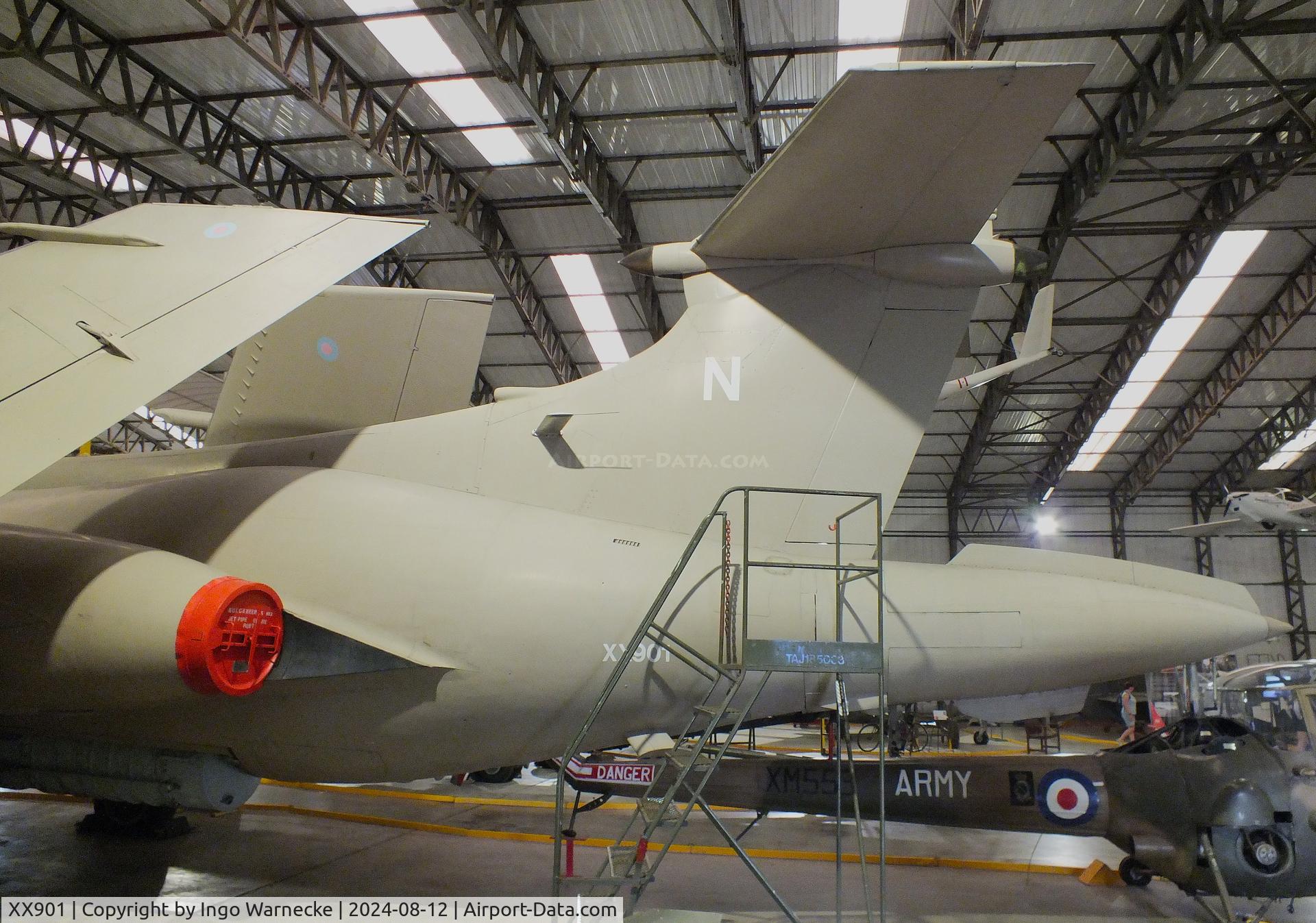 XX901, 1977 Hawker Siddeley Buccaneer S.2B C/N B3-06-75, Blackburn (Hawker Siddeley) Buccaneer S2B at the Yorkshire Air Museum, Elvington