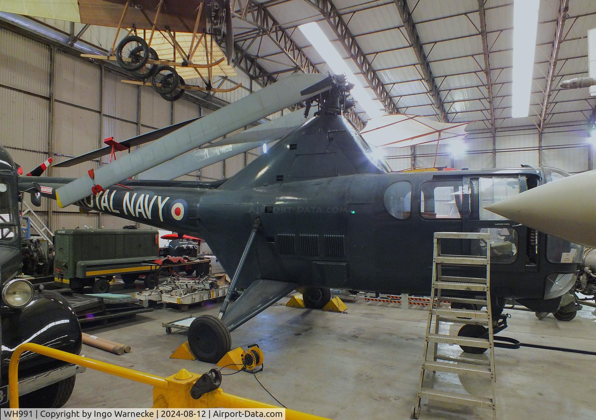 WH991, Westland Dragonfly HR.3 C/N WA/H/67, Westland Dragonfly HR3 at the Yorkshire Air Museum, Elvington