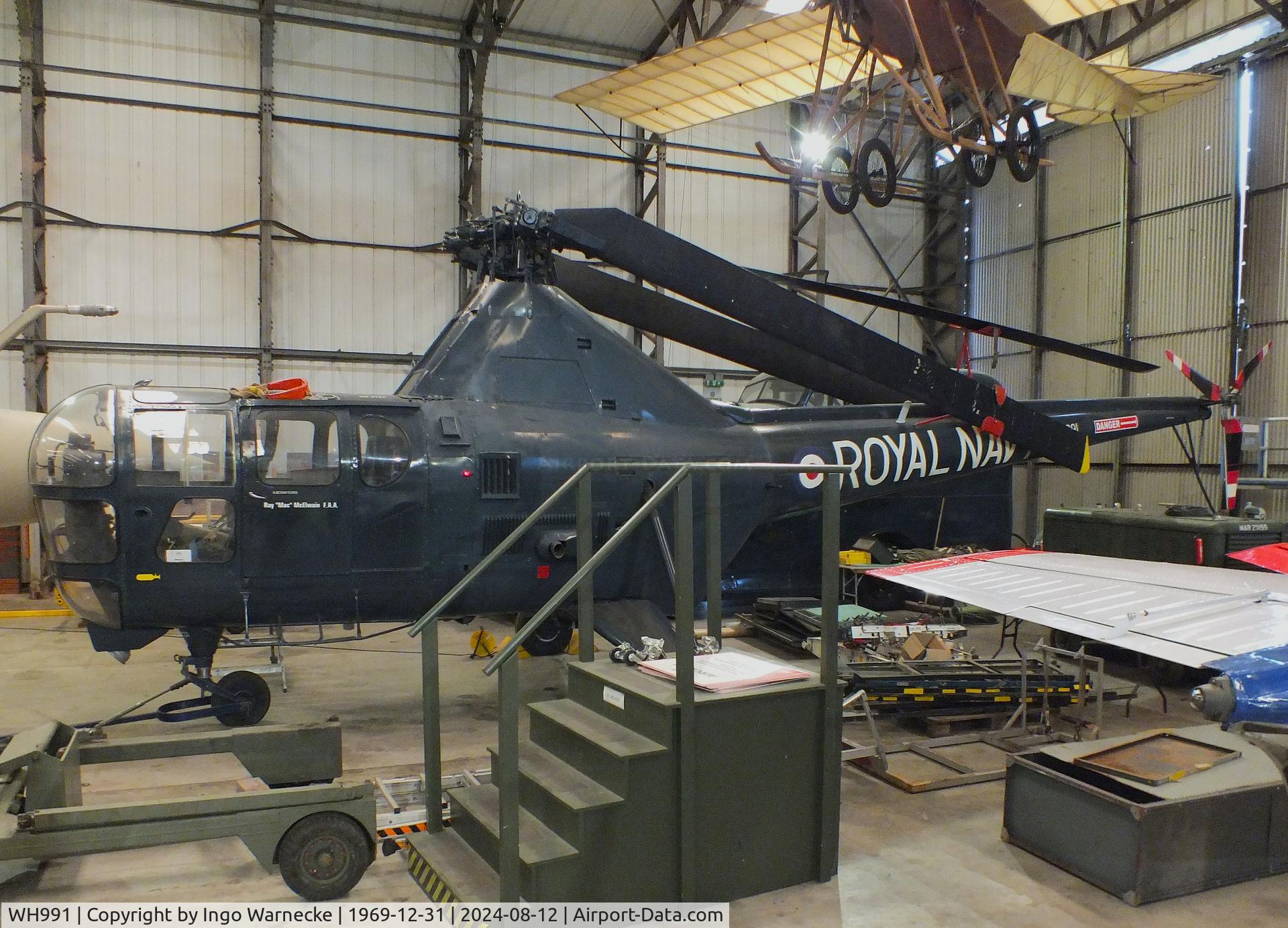 WH991, Westland Dragonfly HR.3 C/N WA/H/67, Westland Dragonfly HR3 at the Yorkshire Air Museum, Elvington