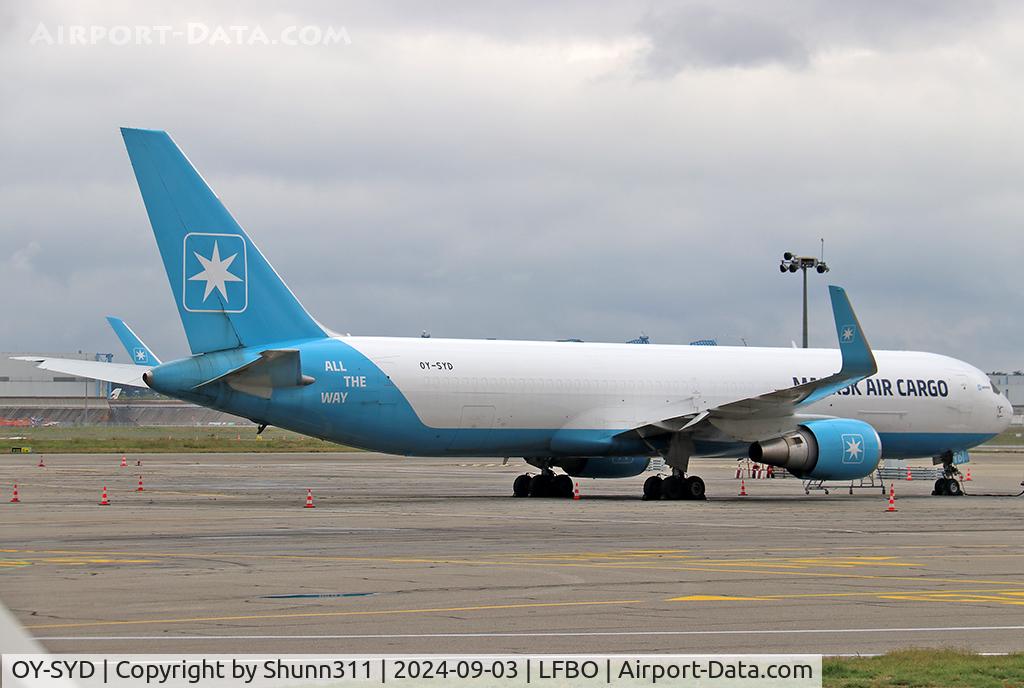 OY-SYD, 1991 Boeing 767-3P6 C/N 25354, Parked at the Cargo apron