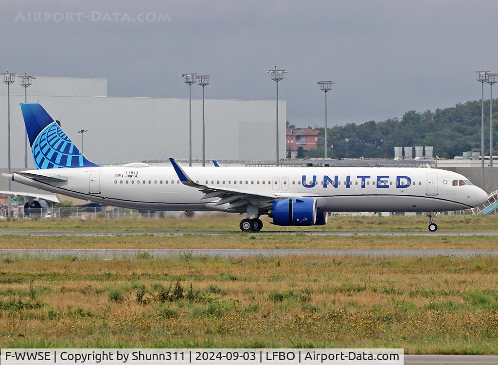 F-WWSE, 2024 Airbus A321-271NX C/N 11814, C/n 11814 - To be N24510