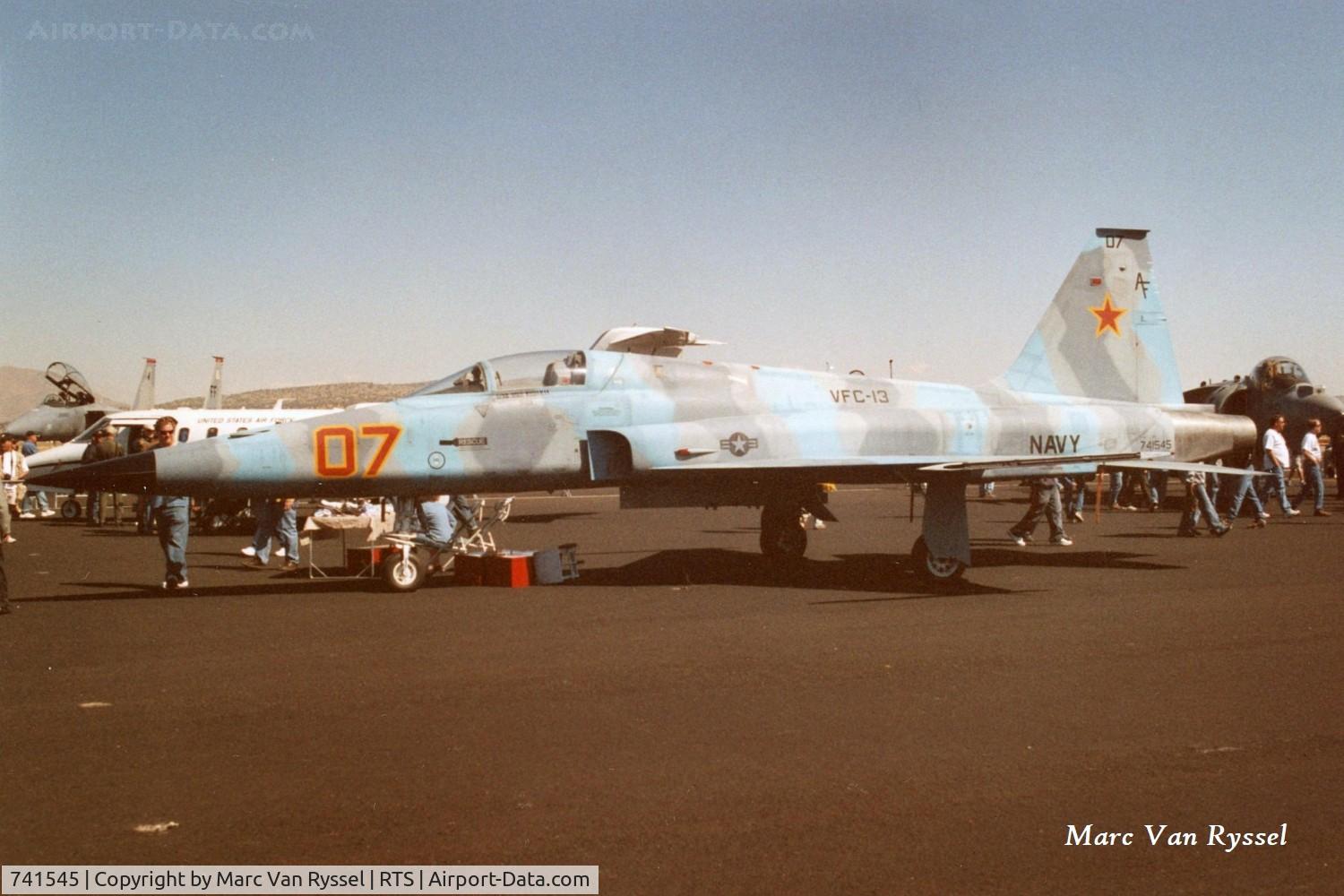 741545, 1974 Northrop F-5E Tiger II C/N R.1203, 741545 of VFC-13 