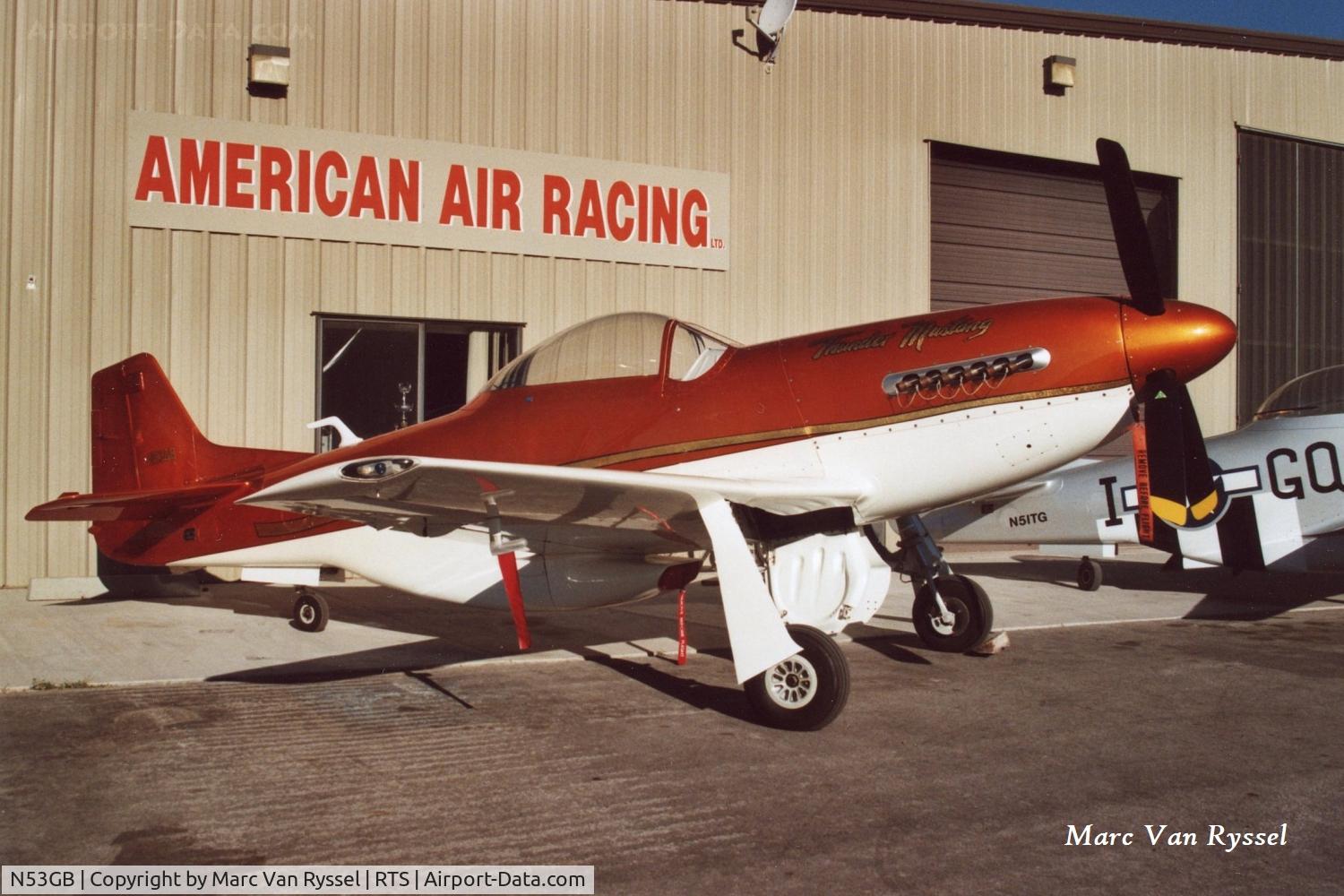 N53GB, Papa 51 Thunder Mustang C/N not found N53GB, N53GB at Reno Air Races in 2006.