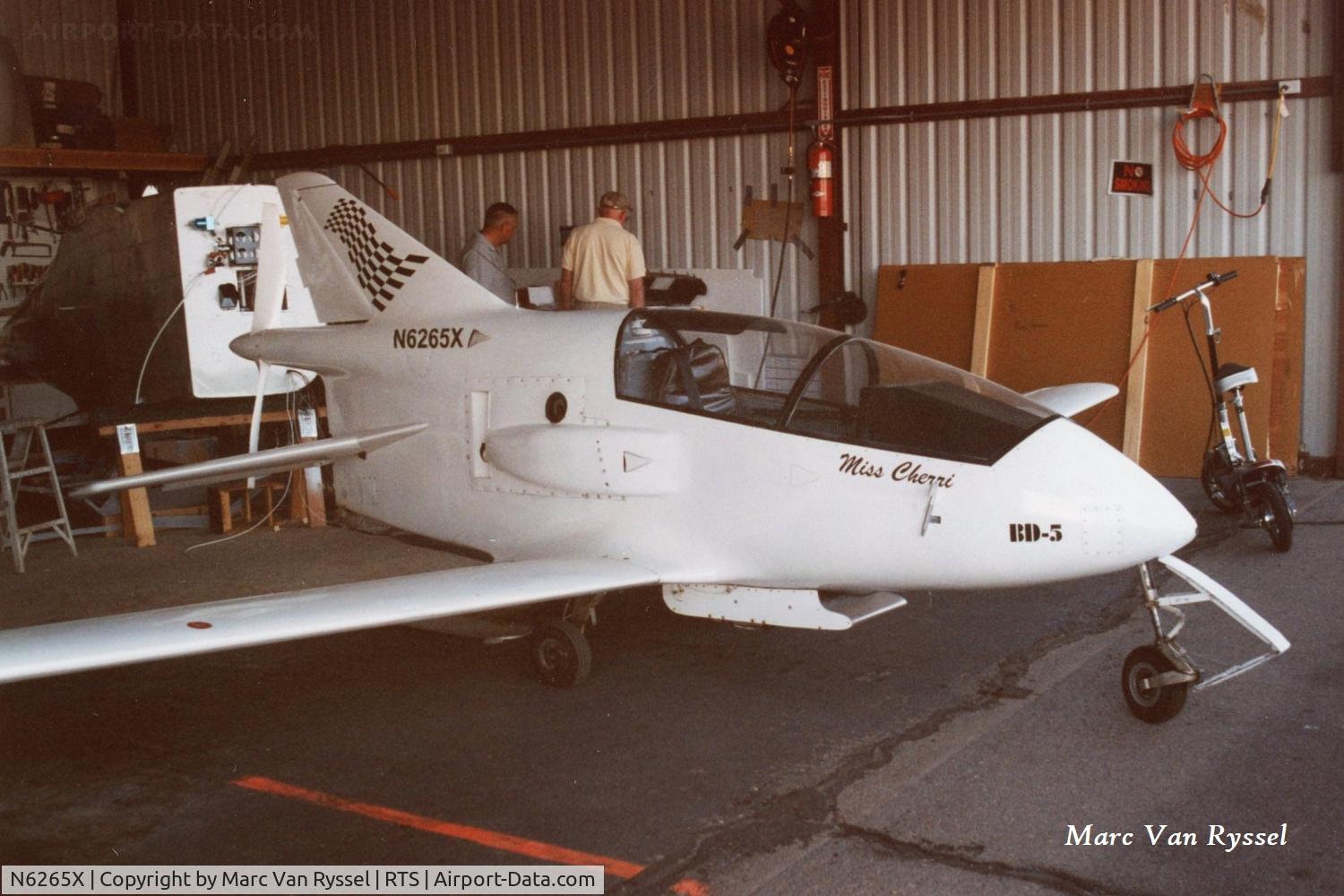 N6265X, 2000 Bede BD-5 C/N R00-01, At Reno Air Races in Sept 2006.