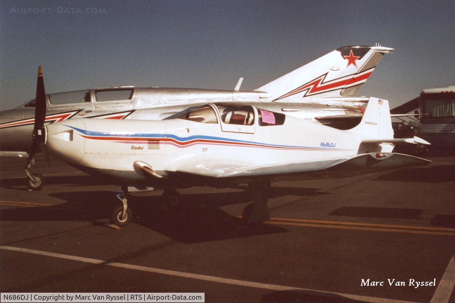 N686DJ, 2003 Fechtner Joseph M BARRACUDA C/N J49D57, At Reno Air Races in Sept 2006.