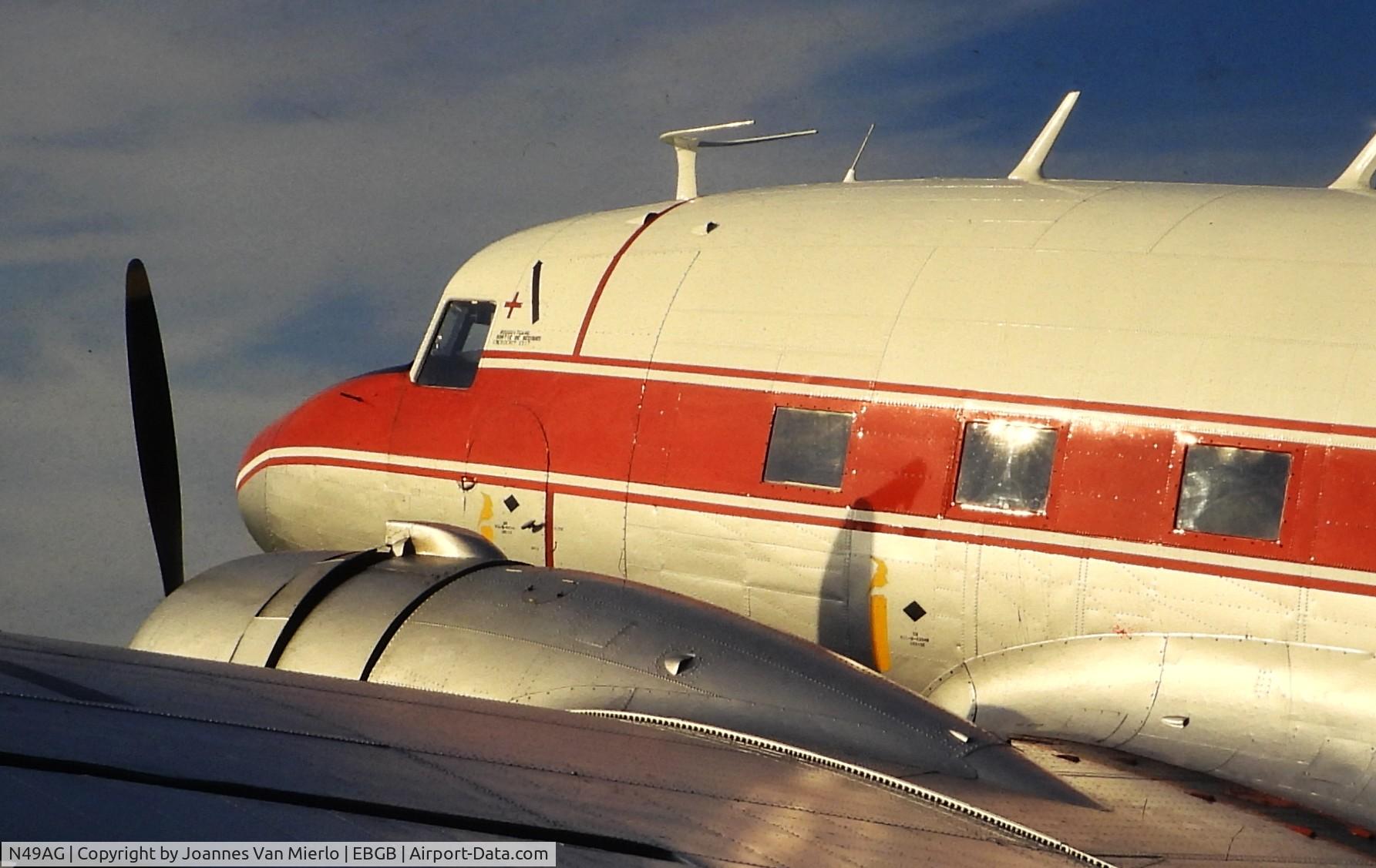 N49AG, 1943 Douglas DC-3A C/N 11737, ex-slide