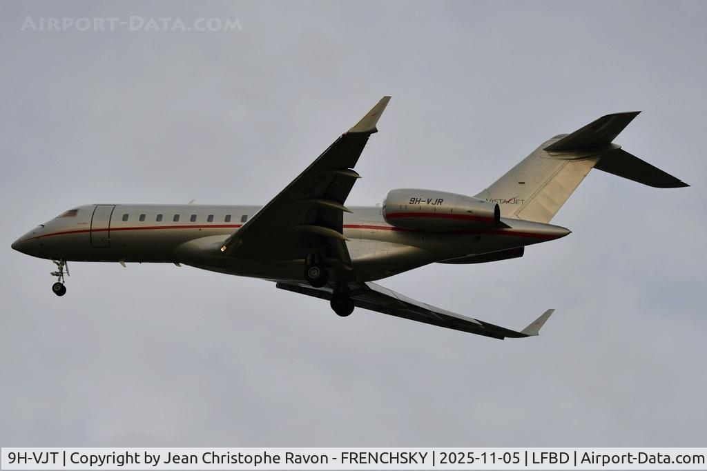 9H-VJT, 2015 Bombardier BD-700-1A10 Global 6000 C/N 9721, Seattle (SEA)	Bordeaux (BOD)	VJT915
