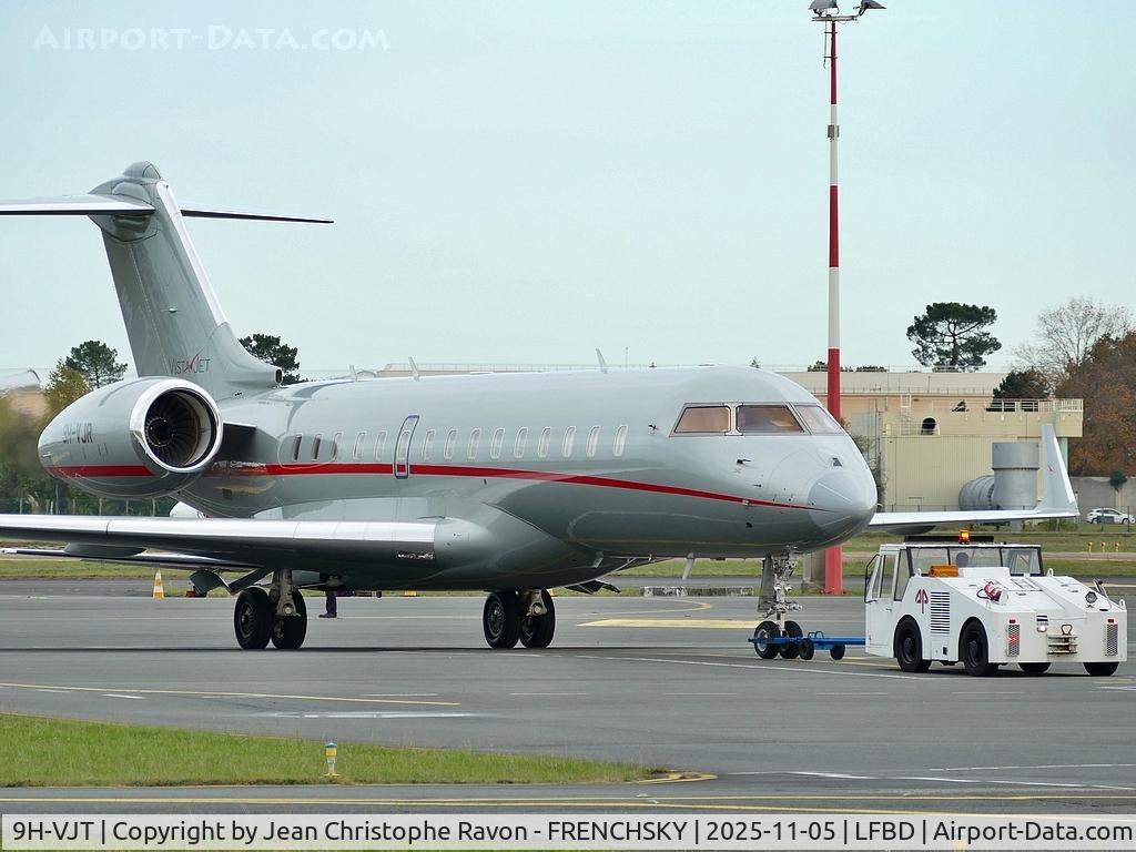 9H-VJT, 2015 Bombardier BD-700-1A10 Global 6000 C/N 9721, Seattle (SEA)	Bordeaux (BOD)	VJT915
