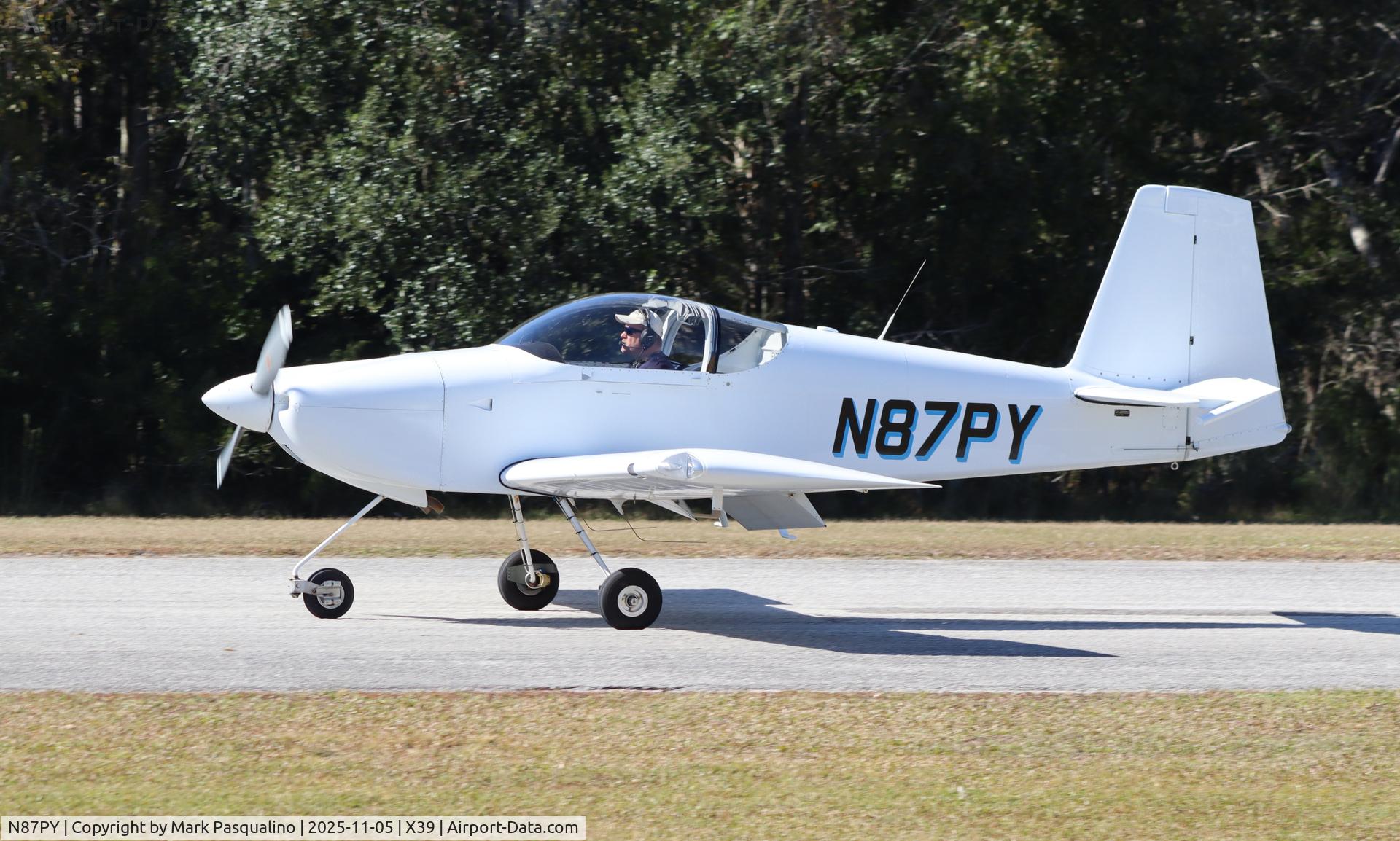 N87PY, 2022 Vans RV-7A C/N 74523, Vans RV-7A