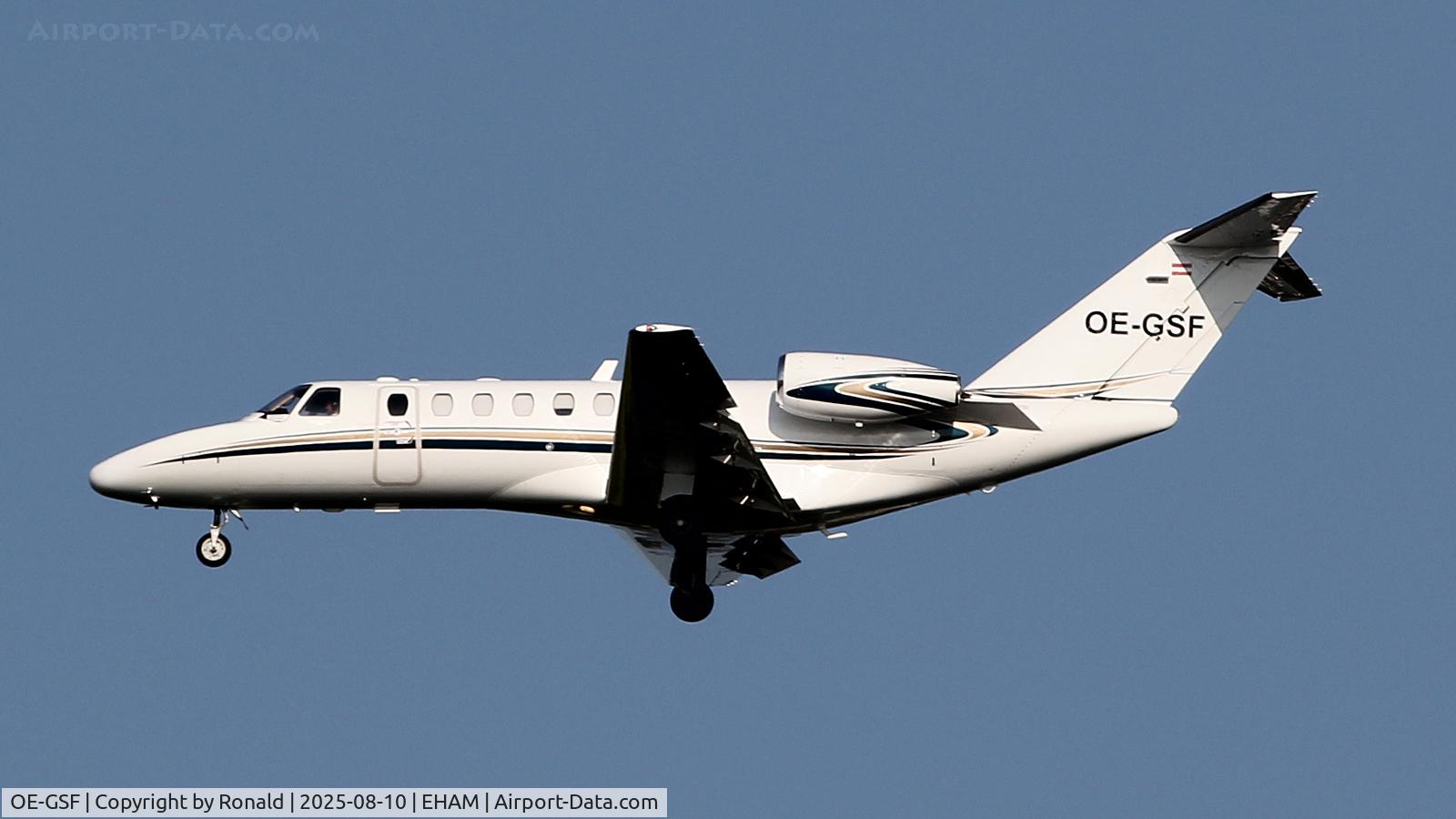OE-GSF, Cessna 525B CitationJet 3 C/N 525B-0224, at spl