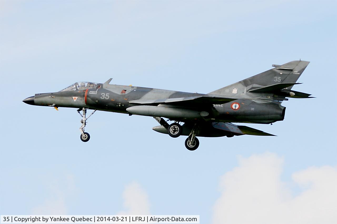 35, Dassault Super Etendard C/N 35, Dassault Super Etendard MER, Landivisiau Naval Air Base (LFRJ-LDV)