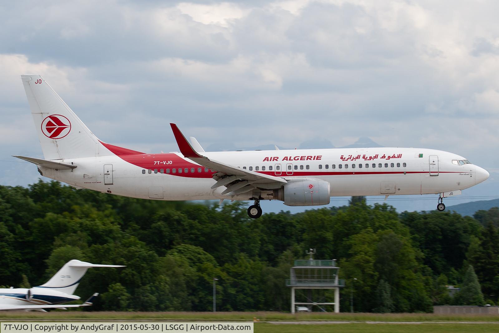 7T-VJO, 2001 Boeing 737-8D6 C/N 30207, Air Algerie 737-800