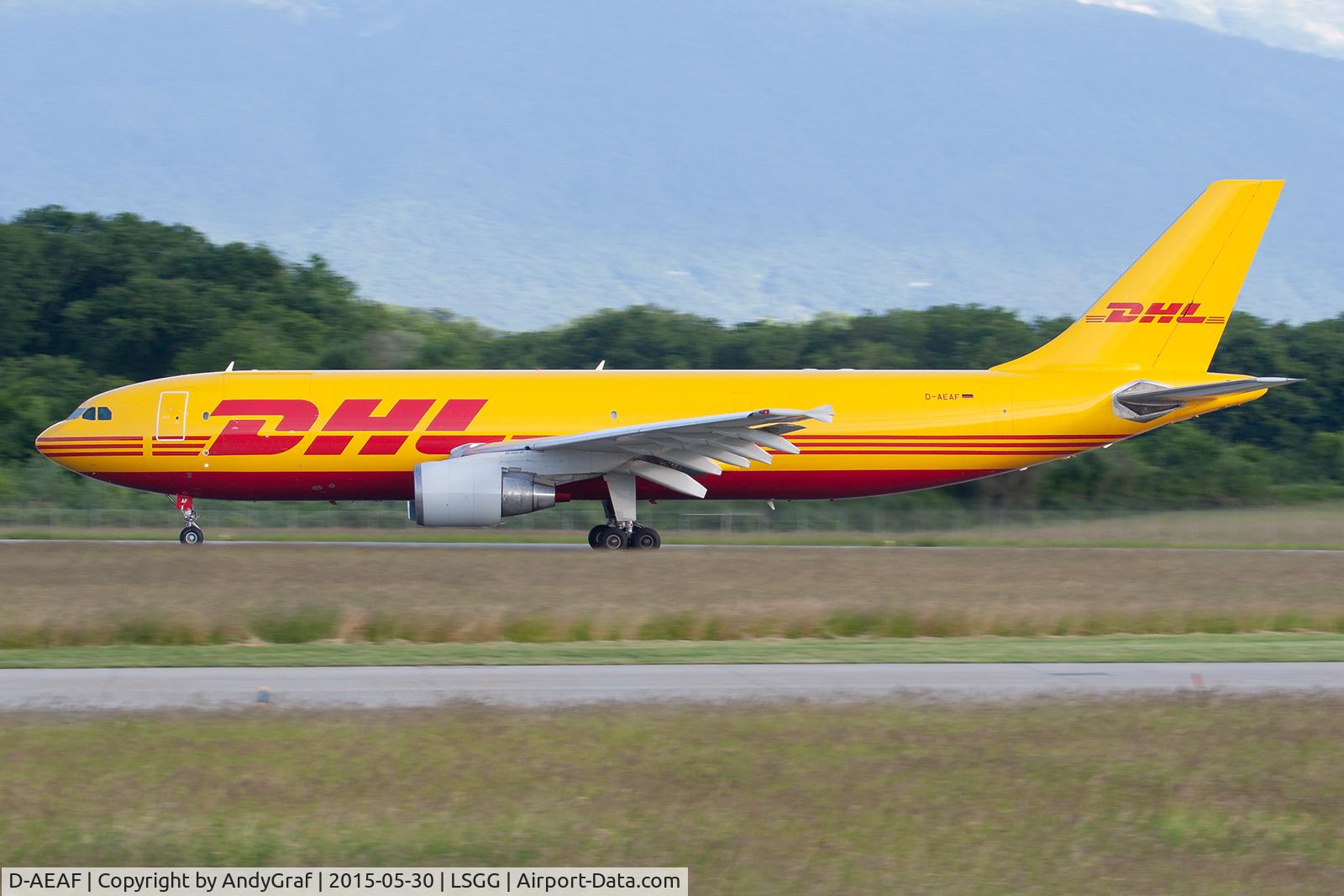 D-AEAF, 2002 Airbus A300B4-622R(F) C/N 836, DHL A300-600