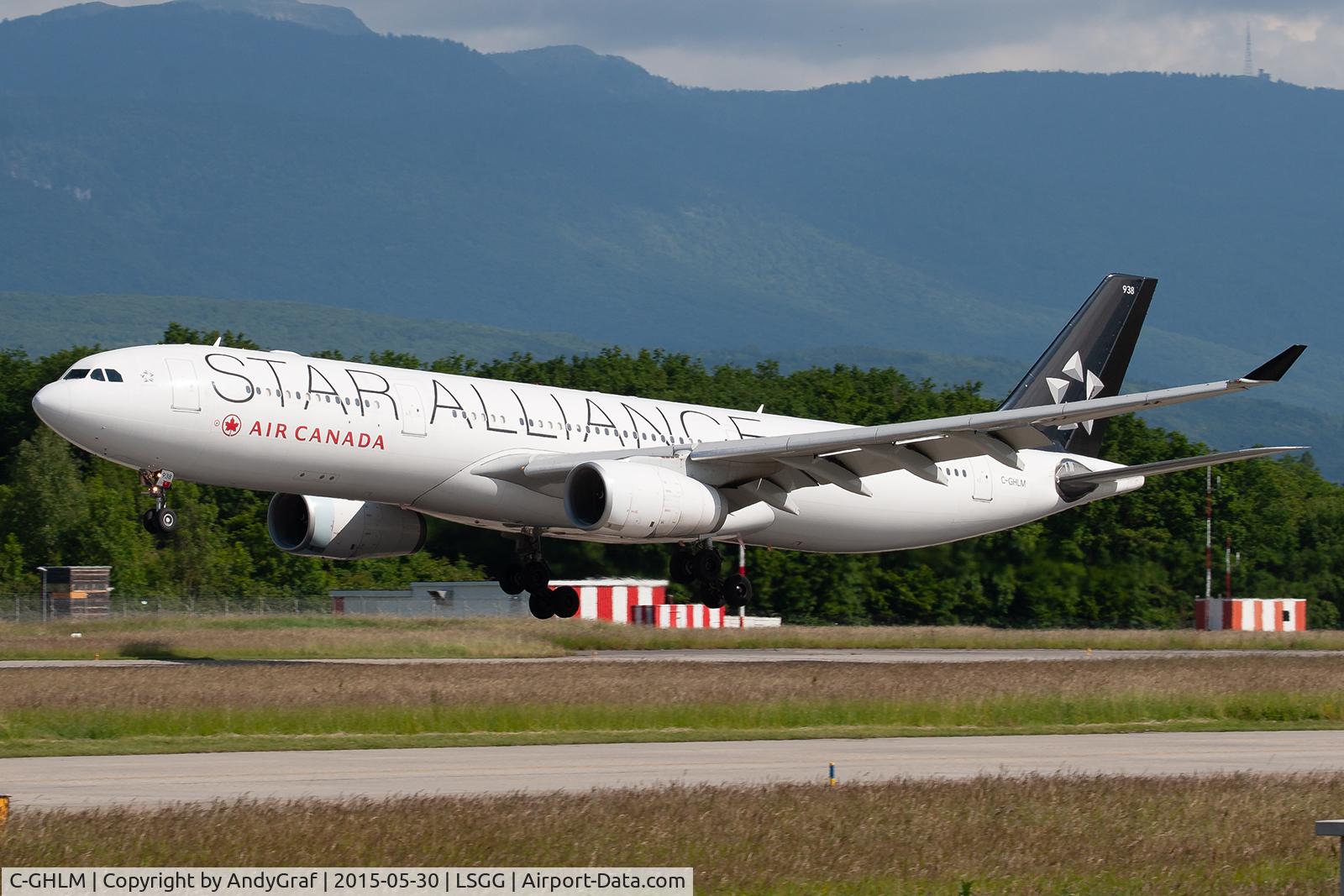 C-GHLM, 2001 Airbus A330-343 C/N 0419, Air Canada A330-300