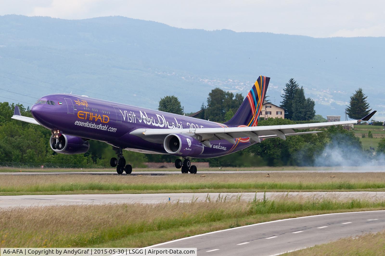 A6-AFA, 2009 Airbus A330-343X C/N 1071, Ethiad A330-300
