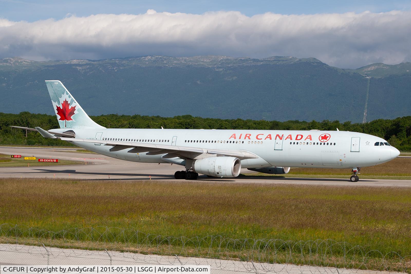 C-GFUR, 2000 Airbus A330-343 C/N 344, Air Canada A330-300